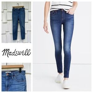 Madewell 9"‎ High Rise Skinny Jeans 28